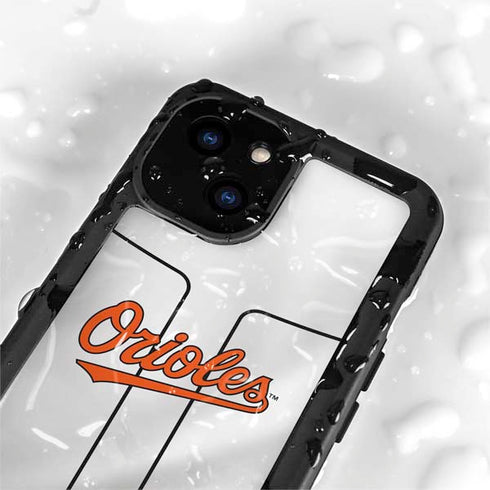 MLB Baltimore Orioles Home Jersey iPhone 13 Mini Waterproof Case