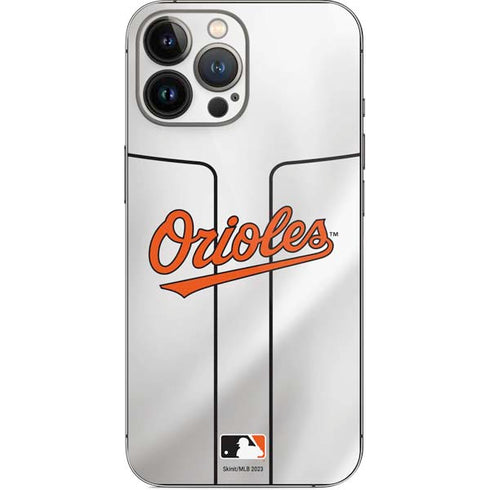 MLB Baltimore Orioles Home Jersey iPhone 13 Pro Max Skin