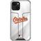 MLB Baltimore Orioles Home Jersey iPhone 15 Plus Clear Case