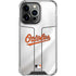 MLB Baltimore Orioles Home Jersey iPhone 14 Pro Clear Case