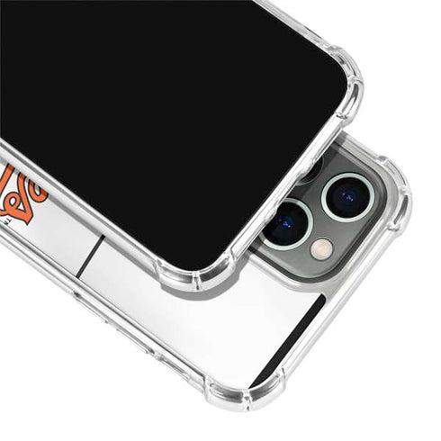 MLB Baltimore Orioles Home Jersey iPhone 14 Pro Clear Case