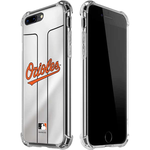 MLB Baltimore Orioles Home Jersey iPhone 7/8 Plus Clear Case