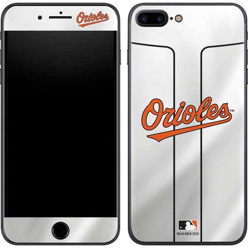 MLB Baltimore Orioles Home Jersey iPhone 8 Plus Skin