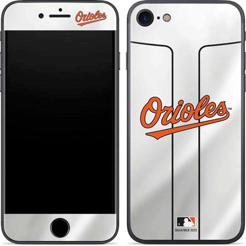 MLB Baltimore Orioles Home Jersey iPhone 8 Skin