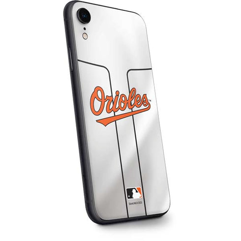 MLB Baltimore Orioles Home Jersey iPhone XR Skin