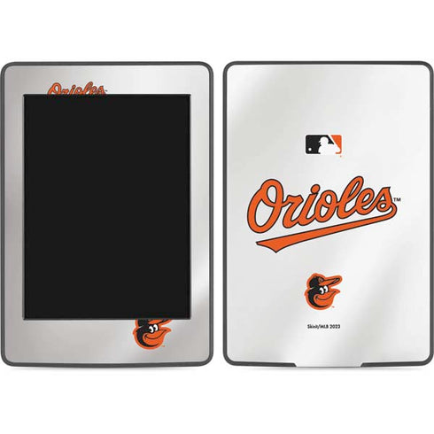 MLB Baltimore Orioles Home Jersey Amazon Kindle Skin