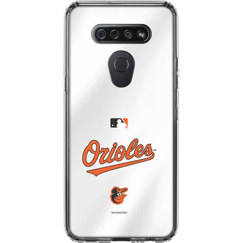 MLB Baltimore Orioles Home Jersey LG K51/Q51 Clear Case