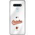 MLB Baltimore Orioles Home Jersey LG Stylo 6 Clear Case