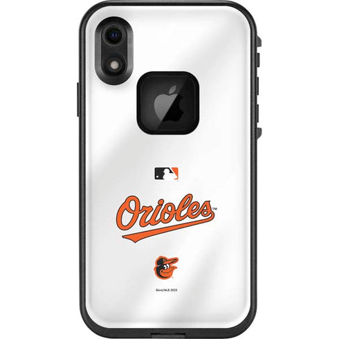 MLB Baltimore Orioles Home Jersey LifeProof Fre iPhone Skin