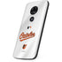 MLB Baltimore Orioles Home Jersey Moto E5 Play Skin