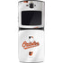 MLB Baltimore Orioles Home Jersey Motorola RAZR Skin