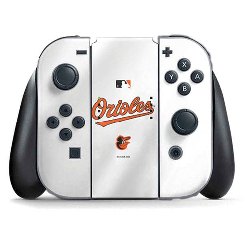 MLB Baltimore Orioles Home Jersey Nintendo Switch (2017-2021) Joy-Con Controller Skin
