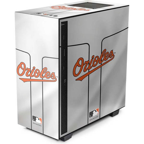 MLB Baltimore Orioles Home Jersey NZXT H510 Compact ATX Mid-Tower Case Skin