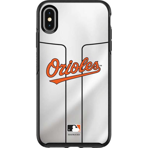 MLB Baltimore Orioles Home Jersey Otterbox Symmetry iPhone Skin