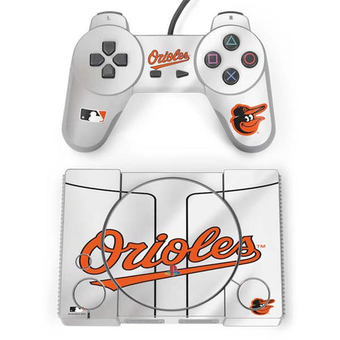 MLB Baltimore Orioles Home Jersey PlayStation Classic Bundle Skin