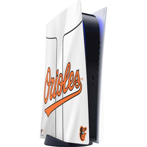 MLB Baltimore Orioles Home Jersey PS5 Digital Edition Console Skin