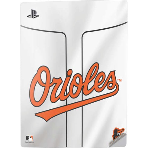 MLB Baltimore Orioles Home Jersey PS5 Digital Edition Console Skin