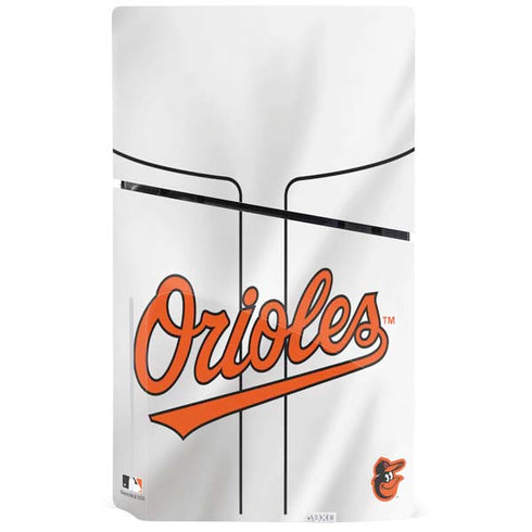 MLB Baltimore Orioles Home Jersey PS5 Slim Disk Bundle Skin
