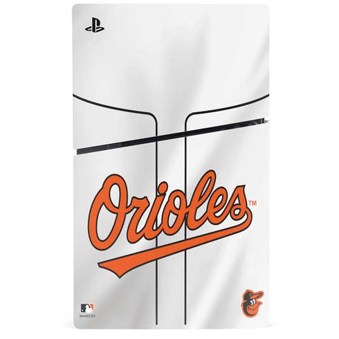 MLB Baltimore Orioles Home Jersey PS5 Slim Digital Edition Bundle Skin