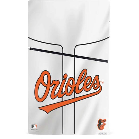 MLB Baltimore Orioles Home Jersey PS5 Slim Digital Edition Bundle Skin