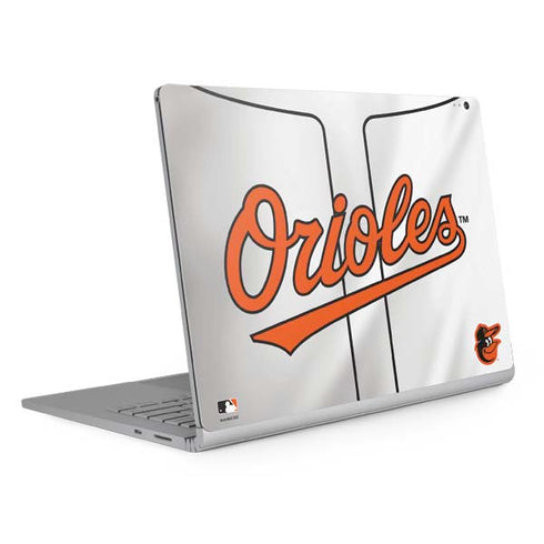 MLB Baltimore Orioles Home Jersey Surface Book 2 13.5in Skin