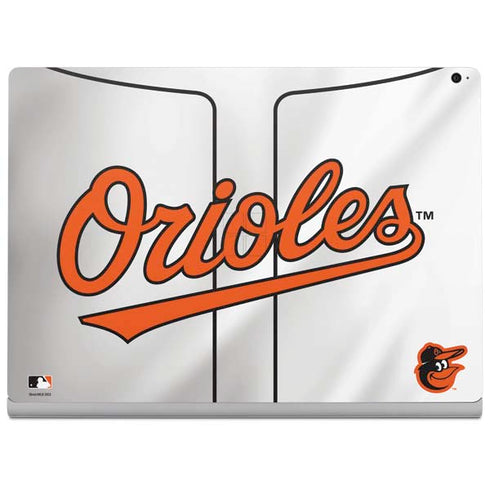 MLB Baltimore Orioles Home Jersey Surface Book 2 15in Skin