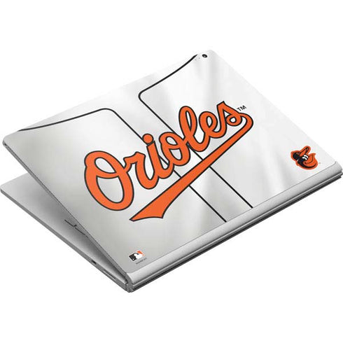 MLB Baltimore Orioles Home Jersey Surface Book Skin