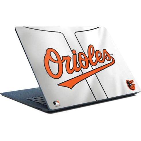 MLB Baltimore Orioles Home Jersey Surface Laptop Skin