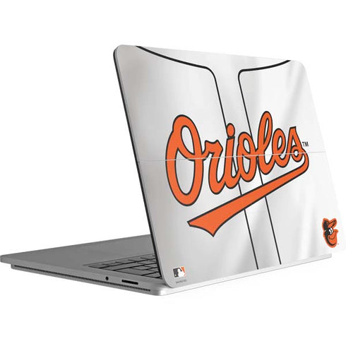 MLB Baltimore Orioles Home Jersey Surface Laptop Studio Skin