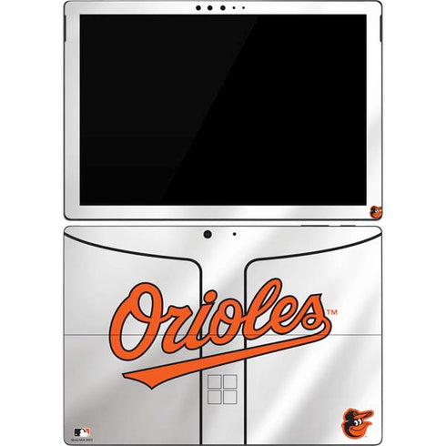 MLB Baltimore Orioles Home Jersey Surface Pro 7 Skin