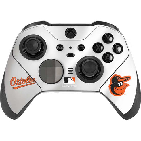 MLB Baltimore Orioles Home Jersey Xbox Elite Wireless Controller Series 2 Skin