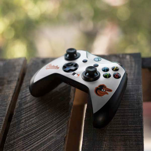 MLB Baltimore Orioles Home Jersey Xbox One S Controller Skin