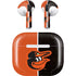 MLB Baltimore Orioles Split Apple AirPods (3rd Gen 2021) Skin