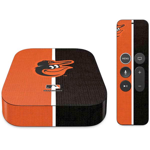 MLB Baltimore Orioles Split Apple TV Skin