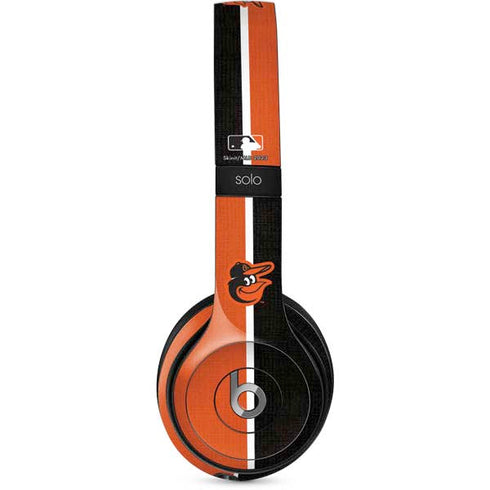MLB Baltimore Orioles Split Beats Solo 2 Wired Skin