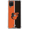 MLB Baltimore Orioles Split Galaxy A12 Clear Case