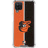 MLB Baltimore Orioles Split Galaxy A12 Clear Case