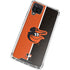 MLB Baltimore Orioles Split Galaxy A12 Clear Case