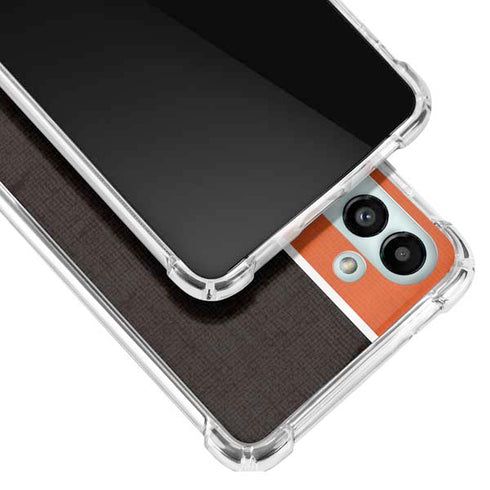 MLB Baltimore Orioles Split Galaxy A13 5G Clear Case