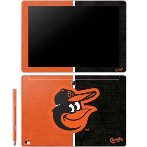 MLB Baltimore Orioles Split Galaxy Book 12in Skin