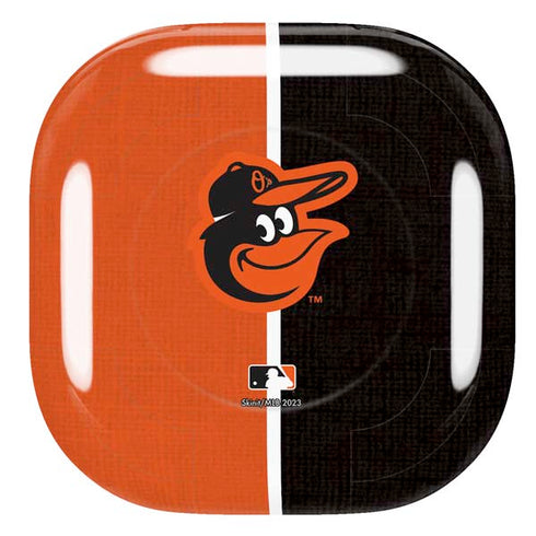 MLB Baltimore Orioles Split Galaxy Buds Pro Skin