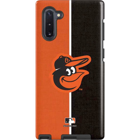 MLB Baltimore Orioles Split Galaxy Note 10 Pro Case