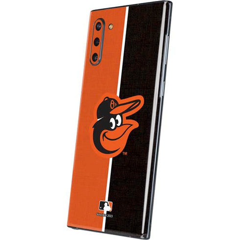 MLB Baltimore Orioles Split Galaxy Note 10 Skin