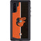 MLB Baltimore Orioles Split Galaxy Note 10 Waterproof Case