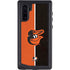 MLB Baltimore Orioles Split Galaxy Note 10 Waterproof Case