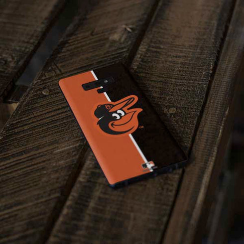 MLB Baltimore Orioles Split Galaxy Note 9 Skin
