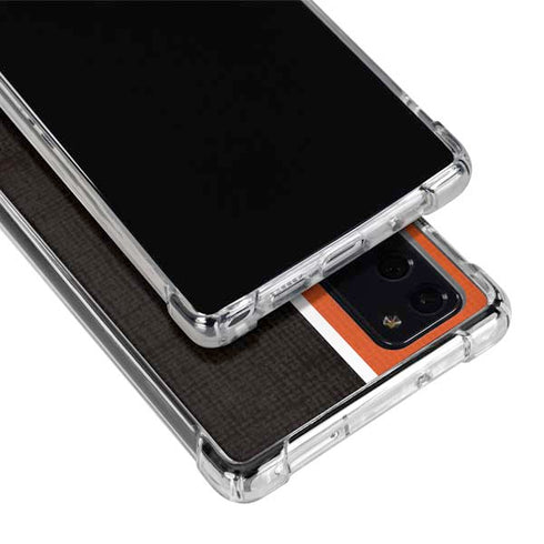 MLB Baltimore Orioles Split Galaxy Note20 5G Clear Case