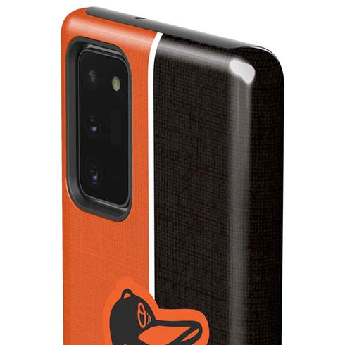 MLB Baltimore Orioles Split Galaxy Note20 5G Pro Case