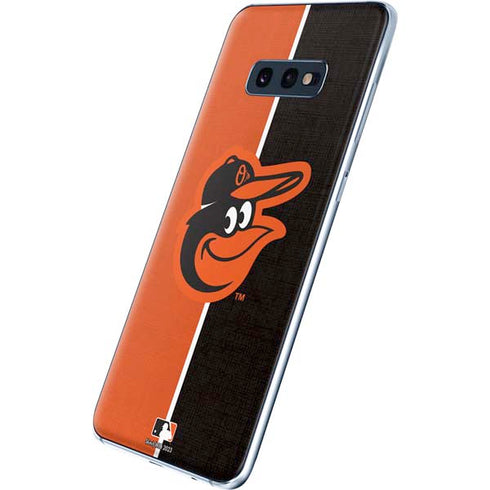 MLB Baltimore Orioles Split Galaxy S10e Skin
