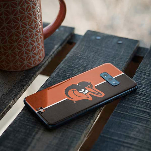 MLB Baltimore Orioles Split Galaxy S10e Skin
